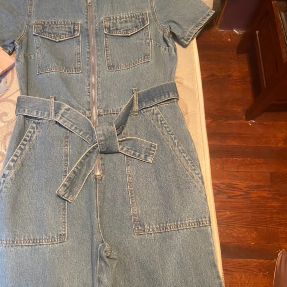 Kittenish Jean jumpsuit size small